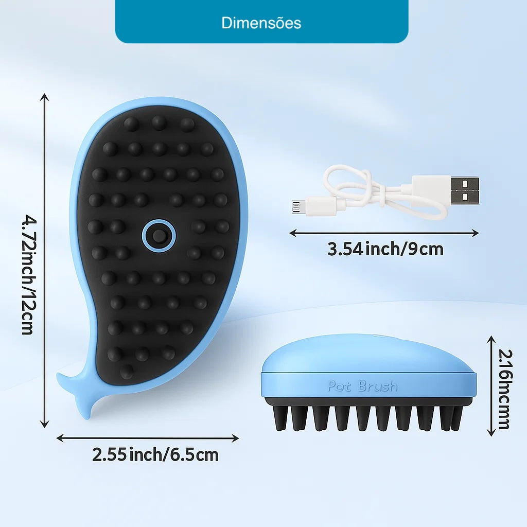 Escova animais para remover pêlo - Hinoteki
